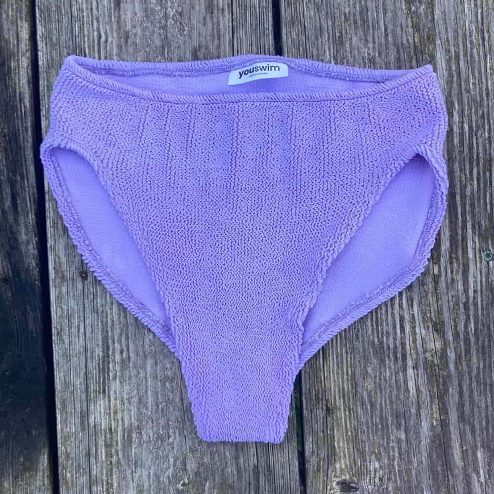 Youswim High Waist Bottoms in Aster